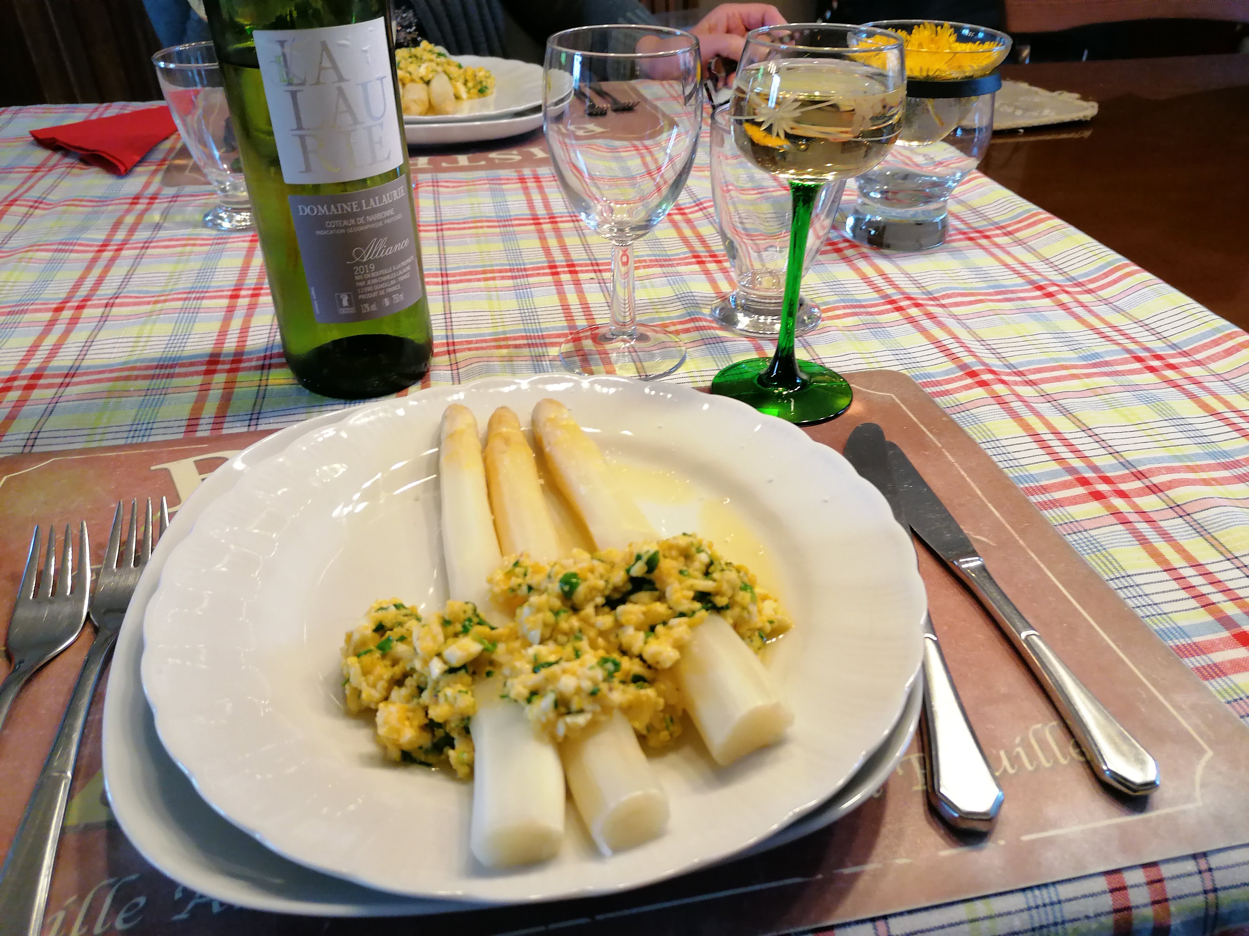 Quel Vin Avec Les Asperges Blanches Mayonnaises