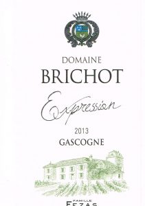 Domaine de Brichot Blanc sec Gascogne 2013