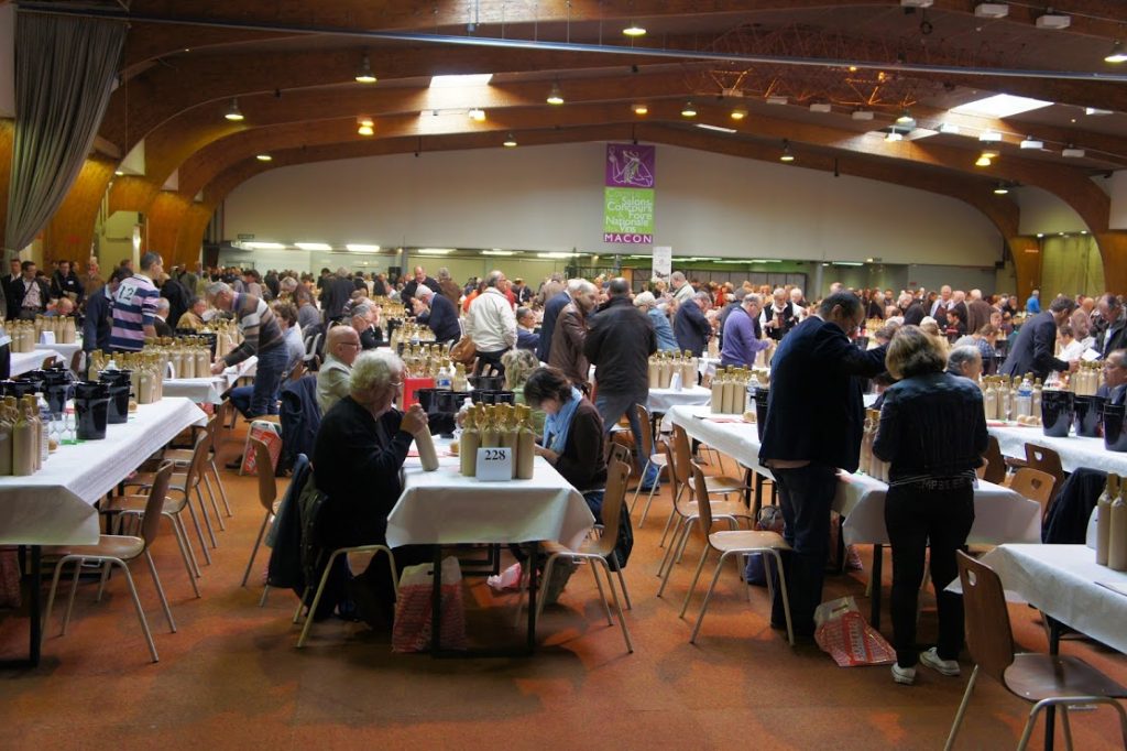 Concours des Vins de France à Mâcon